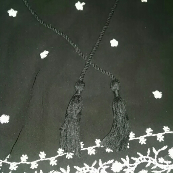 Sheer, Embroidered Top - Picture 3 of 5